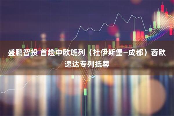 盛鹏智投 首趟中欧班列（杜伊斯堡—成都）蓉欧速达专列抵蓉