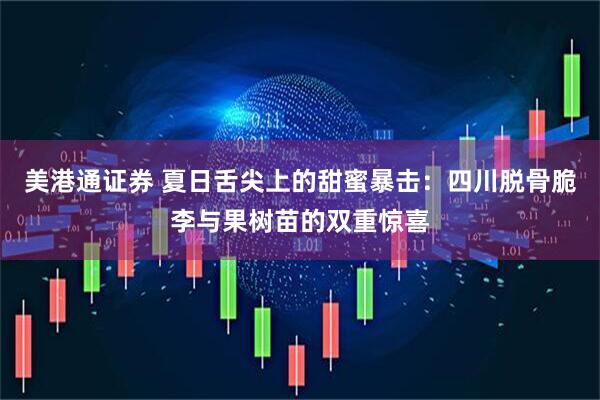美港通证券 夏日舌尖上的甜蜜暴击：四川脱骨脆李与果树苗的双重惊喜
