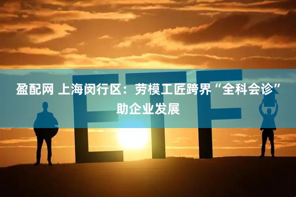 盈配网 上海闵行区：劳模工匠跨界“全科会诊”助企业发展
